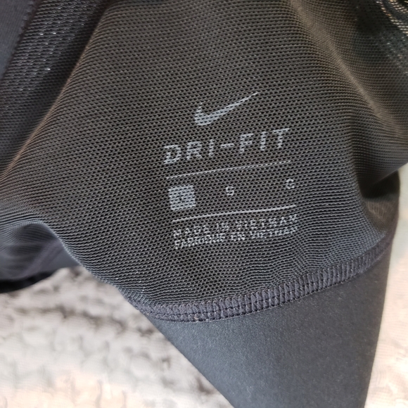 Nike Sports Bra Dry Fit Women's Dark Gray Size LARGE - Picture 5 of 6